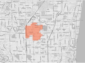 Lauderdale Lakes internet coverage map